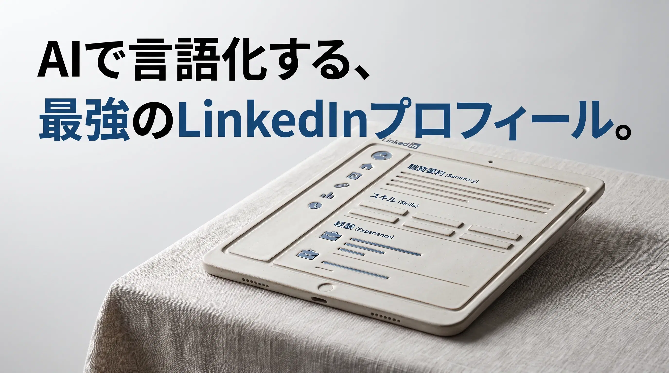 生成AIで強みを言語化しLinkedInプロフィールを仕上げるキャリア講座