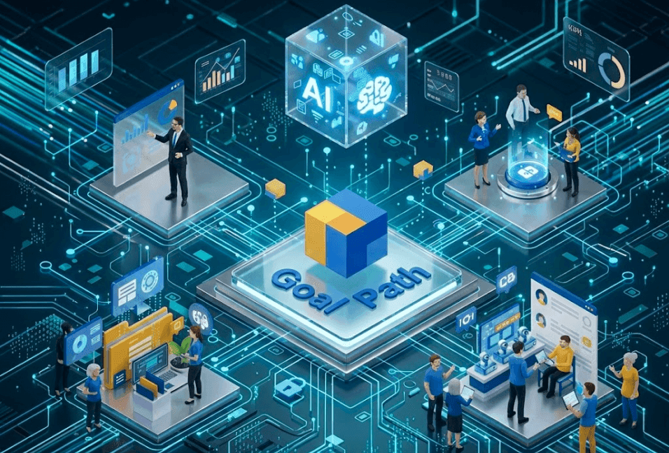 Goal-Pathのサービス概要を示すカバー画像